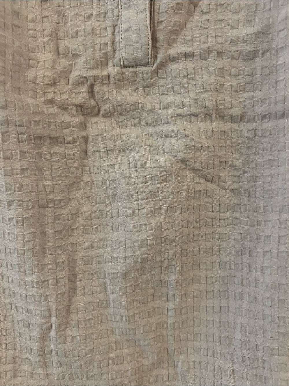 Lovestitch Light Gray Cap Sleeve Textured Women's Top - Picture 3 of 8